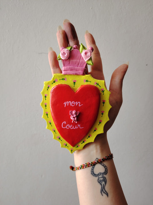Ex voto mon coeur putto