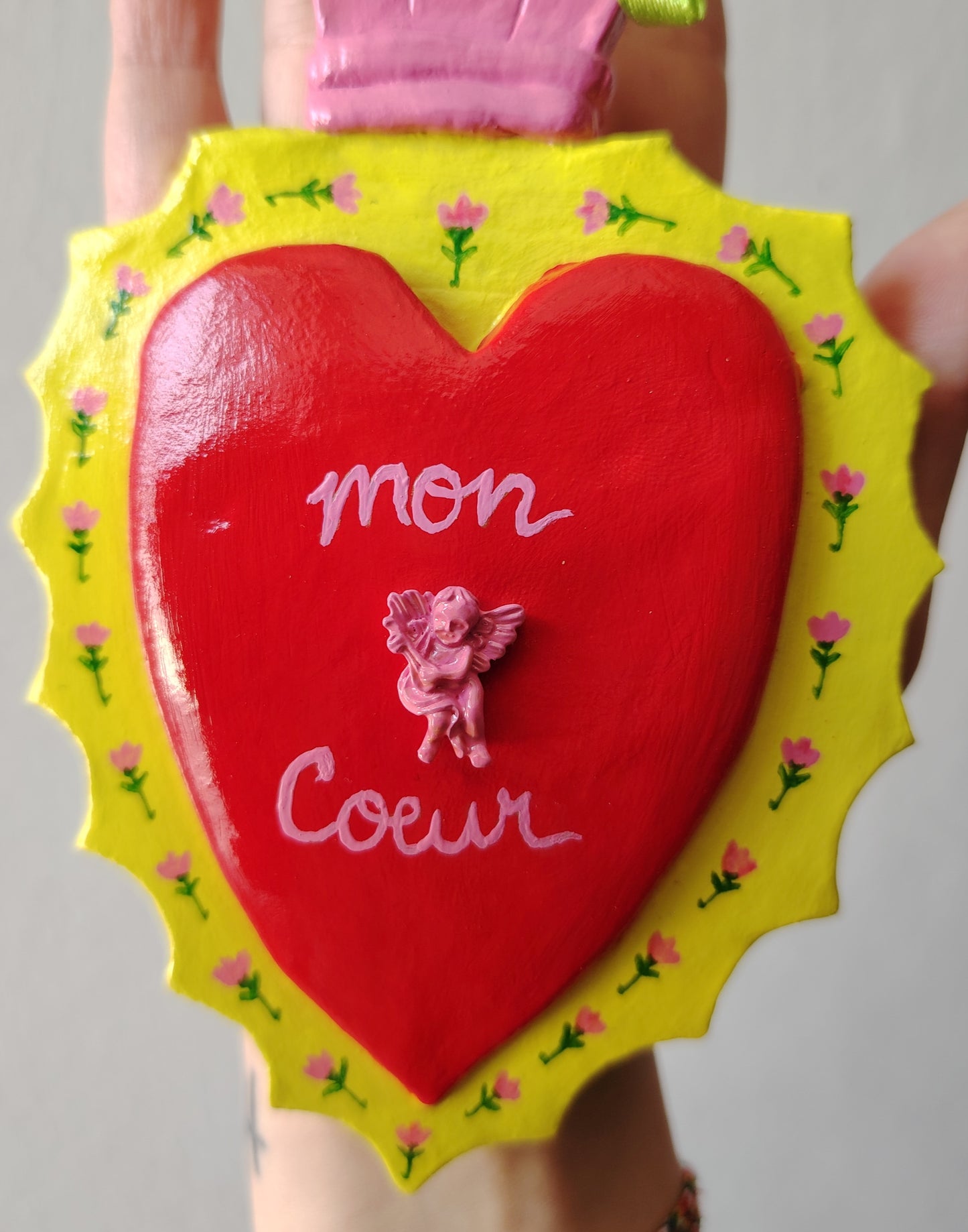 Ex voto mon coeur putto