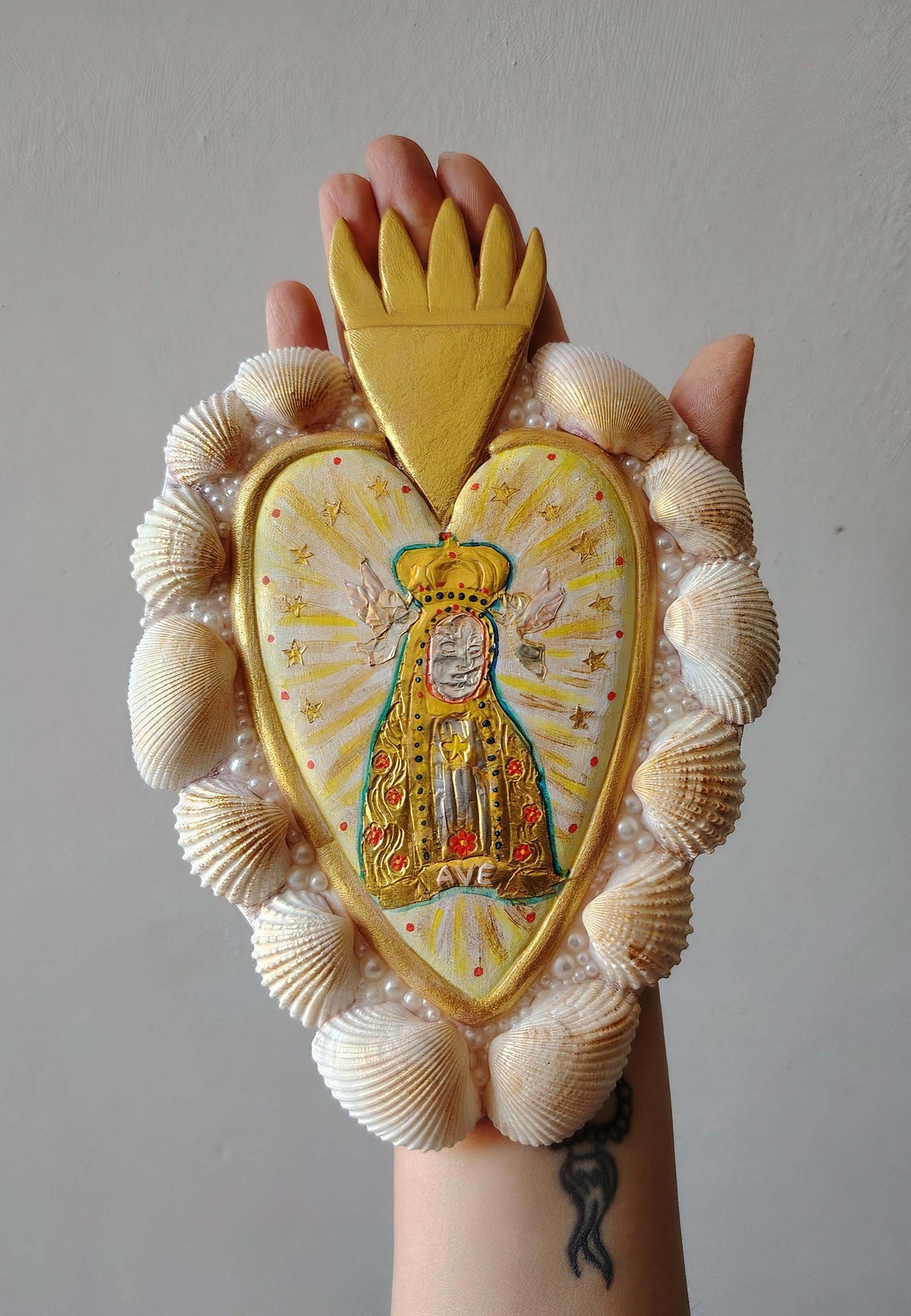 Cuore sacro conchiglie madonna (large)