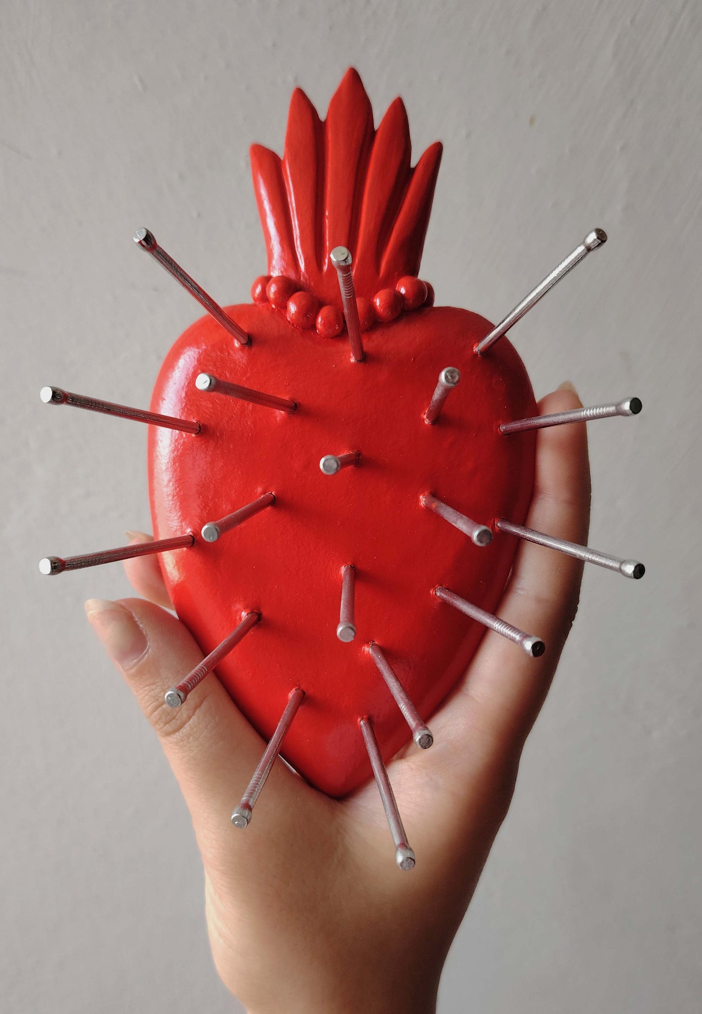 Cuore sacro chiodi (medium)